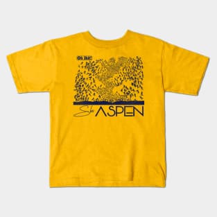 Oh Shit! Ski Aspen Kids T-Shirt